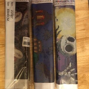 Diamond paint art sets.